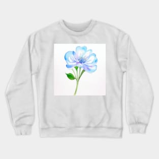 Watercolor Flower - Crystal Lake Crewneck Sweatshirt